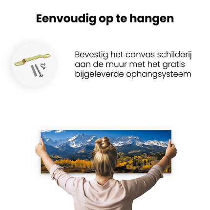Canvas Schilderij Ophangen Schilderij 