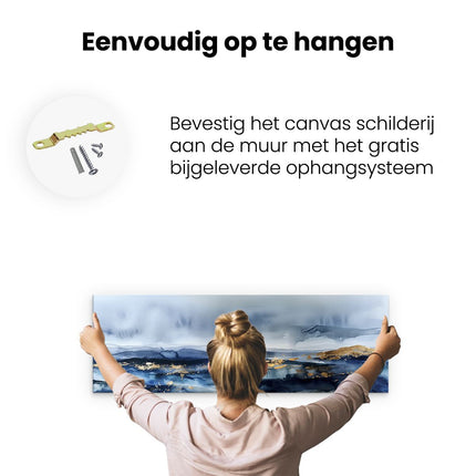 Canvas Schilderij Ophangen Schilderij 