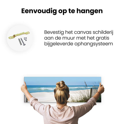 Canvas Schilderij Ophangen Schilderij 