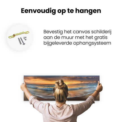 Canvas Schilderij Ophangen Schilderij 