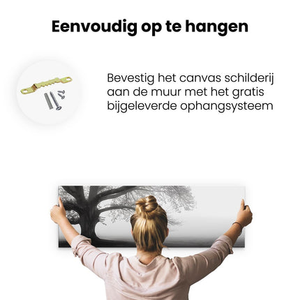 Canvas Schilderij Ophangen Schilderij 