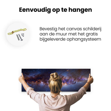 Canvas Schilderij Ophangen Schilderij 