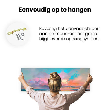Canvas Schilderij Ophangen Schilderij 