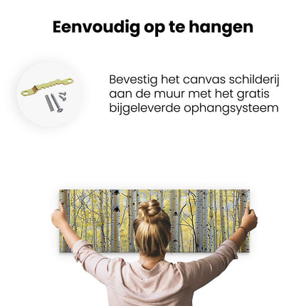 Canvas Schilderij Ophangen Schilderij 
