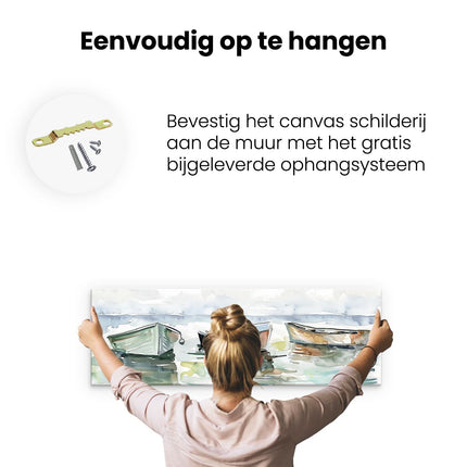 Canvas Schilderij Ophangen Schilderij 