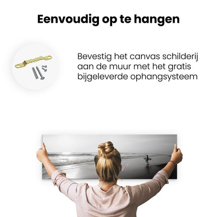 Canvas Schilderij Ophangen Schilderij 