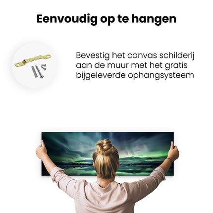 Canvas Schilderij Ophangen Schilderij 
