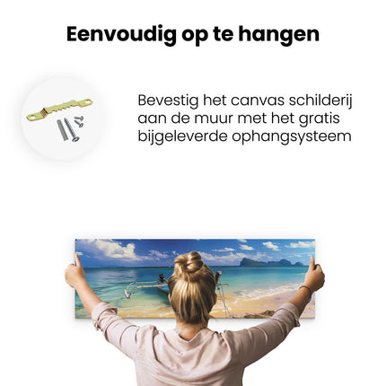 Canvas Schilderij Ophangen Schilderij 