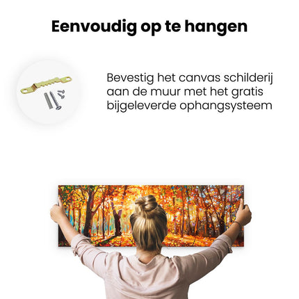 Canvas Schilderij Ophangen Schilderij 