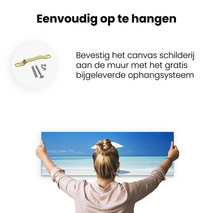 Canvas Schilderij Ophangen Schilderij 