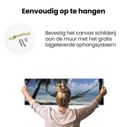 Canvas Schilderij Ophangen Schilderij 