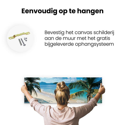 Canvas Schilderij Ophangen Schilderij 