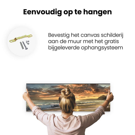 Canvas Schilderij Ophangen Schilderij 