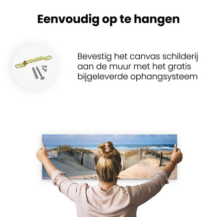 Canvas Schilderij Ophangen Schilderij 