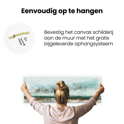 Canvas Schilderij Ophangen Schilderij 