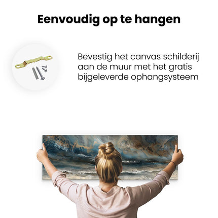 Canvas Schilderij Ophangen Schilderij 
