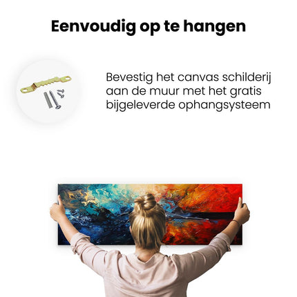 Canvas Schilderij Ophangen Schilderij 