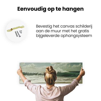 Canvas Schilderij Ophangen Schilderij 