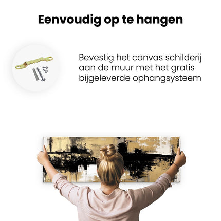 Canvas Schilderij Ophangen Schilderij 