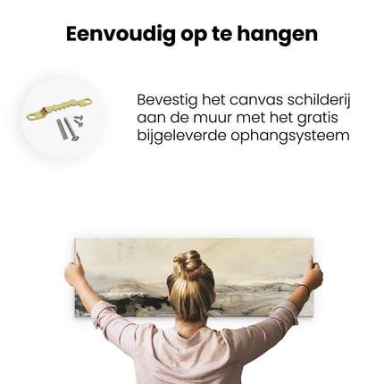 Canvas Schilderij Ophangen Schilderij 