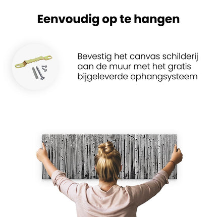 Canvas Schilderij Ophangen Schilderij 