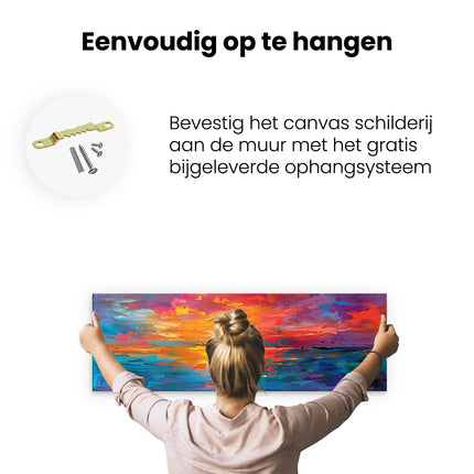 Canvas Schilderij Ophangen Schilderij 