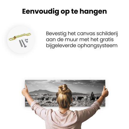 Canvas Schilderij Ophangen Schilderij 