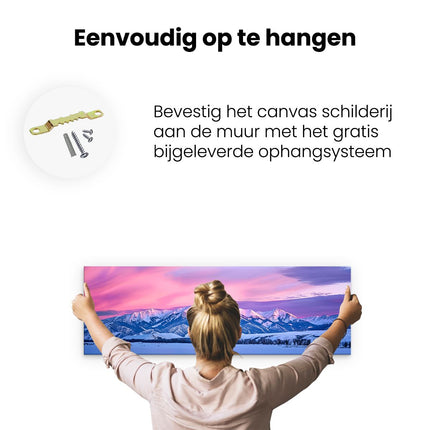 Canvas Schilderij Ophangen Schilderij 