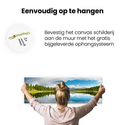 Canvas Schilderij Ophangen Schilderij 