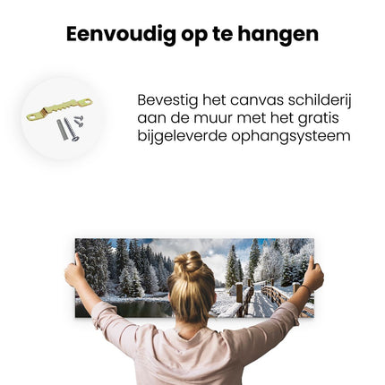 Canvas Schilderij Ophangen Schilderij 