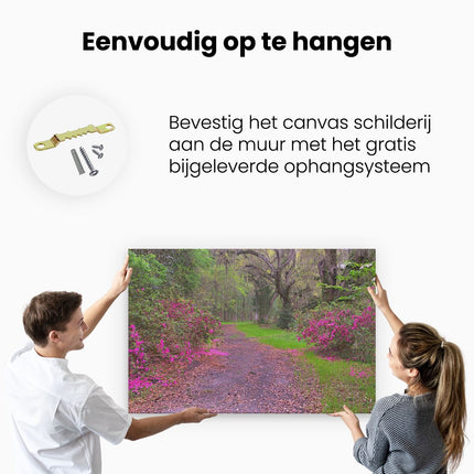 Canvas schilderij ophangen Sprookjesbos II