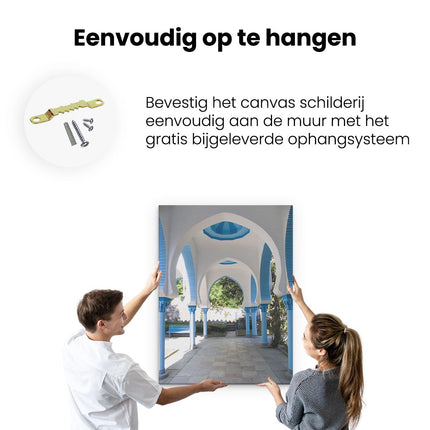 Canvas Schilderij Ophangen Arches
