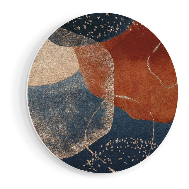 Wandcirkel vooraanzicht Abstracte Kunst van Cirkels 