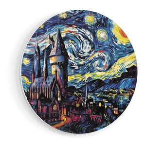 Wandcirkel vooraanzicht Harry Potter Sterrennacht Kunstwerk