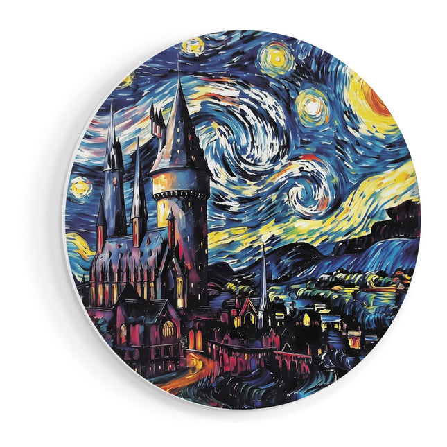 Wandcirkel vooraanzicht Harry Potter Sterrennacht Kunstwerk