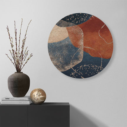 Wandcirkel muur Abstracte Kunst van Cirkels 