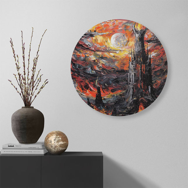 Wandcirkel muur Lord Of The Rings-Kunstwerk - Lord Of The Rings-Kunstwerk - Lord Of The Rings-Kunstwerk - Lord