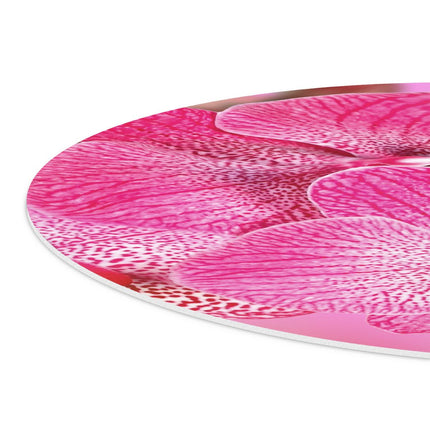 Wandcirkel detail Roze Orchidee Bloemen