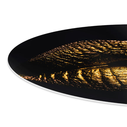 Wandcirkel detail Gouden Lippen