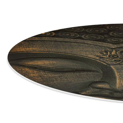 Wandcirkel detail Boeddha Beeld Met Wierook