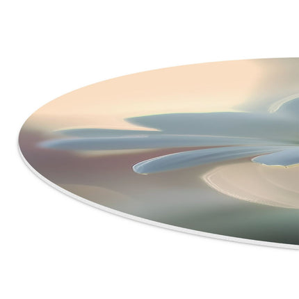 Wandcirkel detail Bloem met een Druppel Water Erop