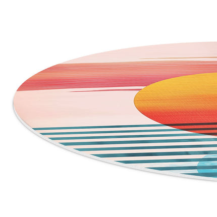 Wandcirkel detail De Zon komt op boven de Oceaan
