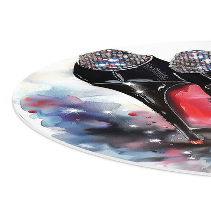 Wandcirkel detail Christian Louboutin Hoge Hakken