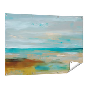 Tuinposter vooraanzicht Abstract Kunstwerk van de Oceaan