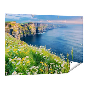 Tuinposter vooraanzicht De Kliffen van Moher, Ierland