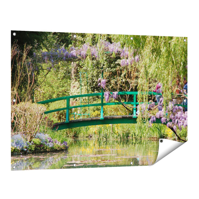 Tuinposter vooraanzicht Monet Tuin
