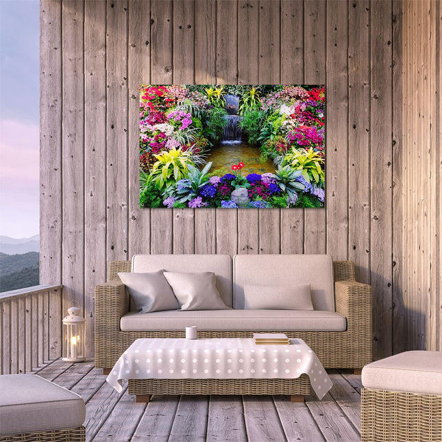Tuinposter buiten terras Watertrappetje