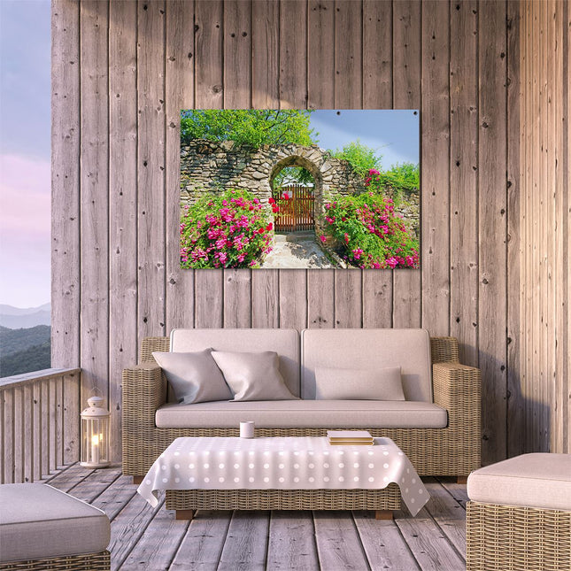 Tuinposter buiten terras Stenenpoort