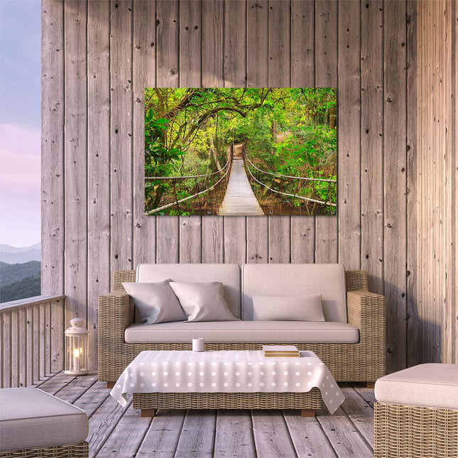 Tuinposter buiten terras Hangbrug