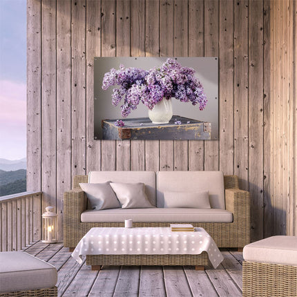 Tuinposter buiten terras Seringen